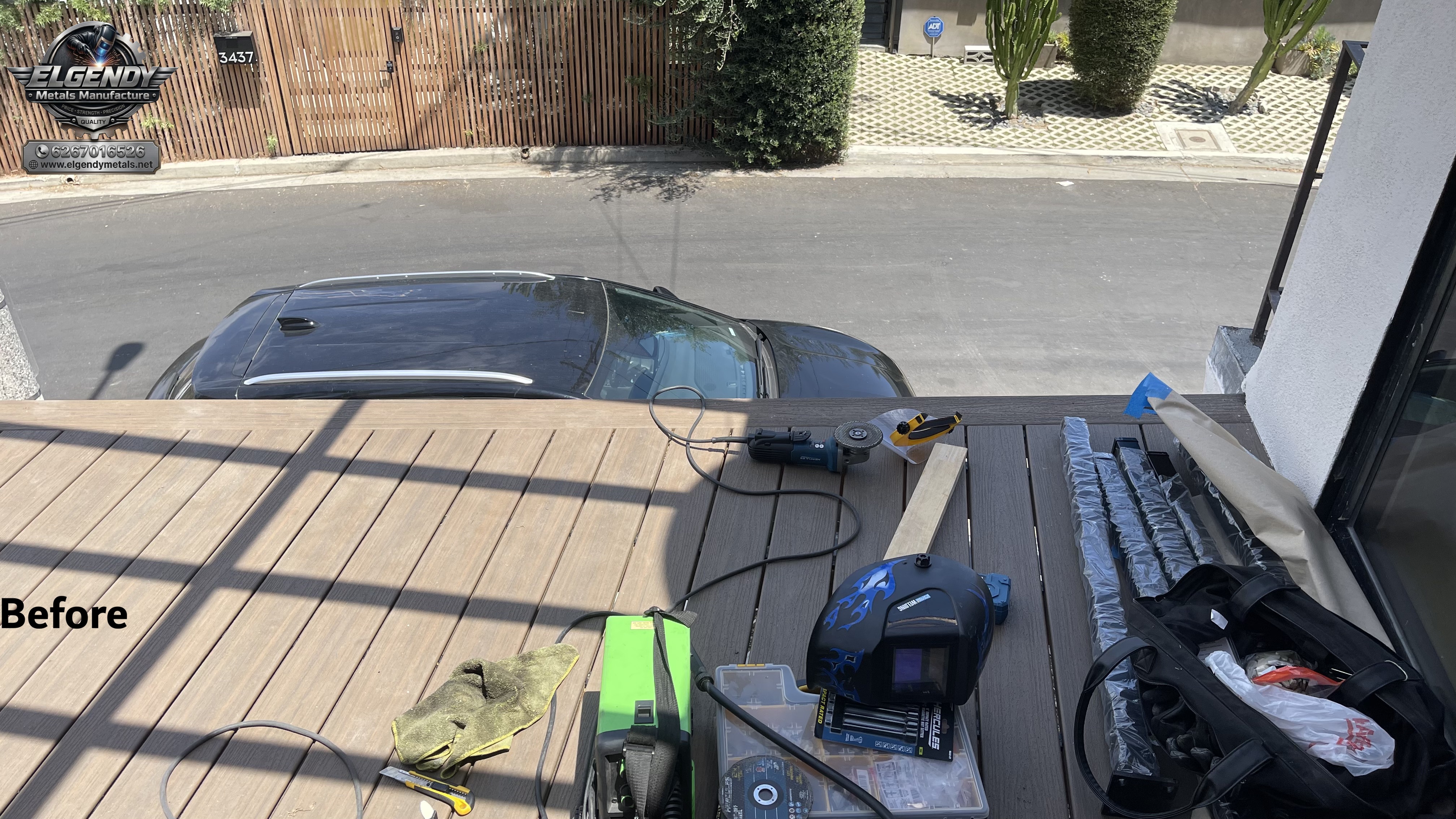 Before the metalwork project